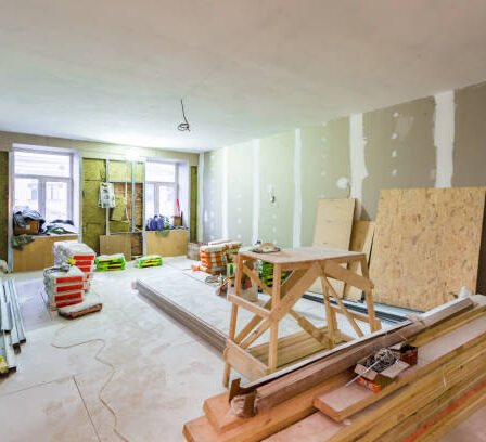 Renovierung eines Hauses